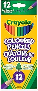 Binney & Smith Crayola(R) Colored Pencils, Set Of 12 Colors