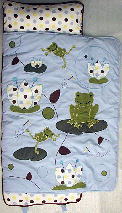 SoHo Nap Mat , Froggie Party (All Hand Embroidery)