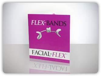 Facial-Flex Replacement Bands - Pack of 10 Facial Flex Bands, 6 Oz. Resistance - 3 Month Supply for Facial Flex Facial Exercise Devices