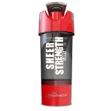 Sheer Strength Labs Cyclone Cup 100 BPA-Free Shaker Bottle With BONUS Dry Compartment