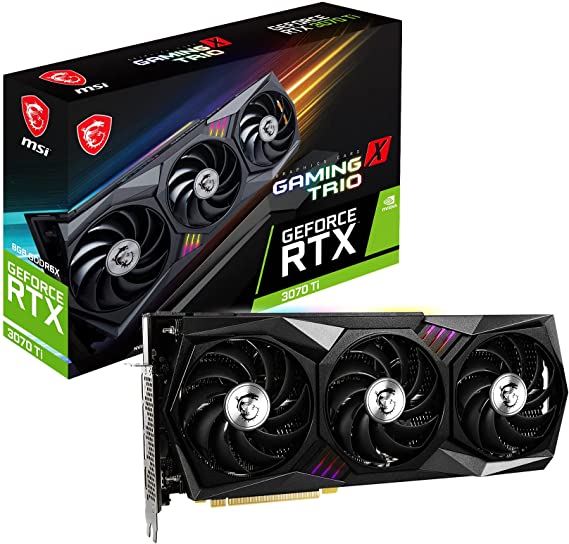 MSI nVidia Geforce RTX 3070 Ti Gaming X Trio 8GB Video Card