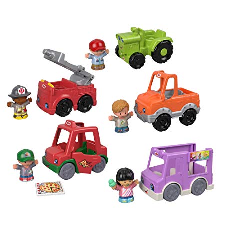 Fisher-Price Little People Around The Neighborhood Vehicle Pack [Amazon Exclusive]