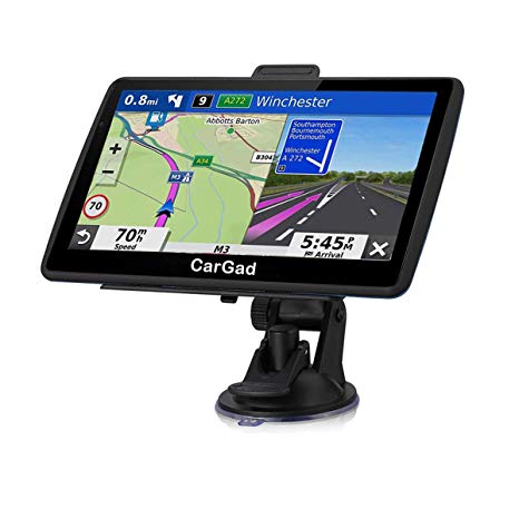 Car GPS Navigation 7 inch/8GBVehicle GPS Navigation System with Built-in Lifetime Maps,FM Car Navigation and Spoken Turn-by-Turn Directions