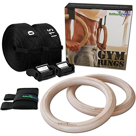 Olympic Gym Rings - bemaxx Fitness
