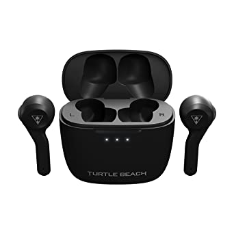 Turtle Beach Scout Air True Wireless Earbuds for Mobile Gaming with Dual-Microphones and Bluetooth 5.1, for Nintendo Switch, Windows, 7, 8.1, 10, 11, Mac, iPad, and iPhone – Black