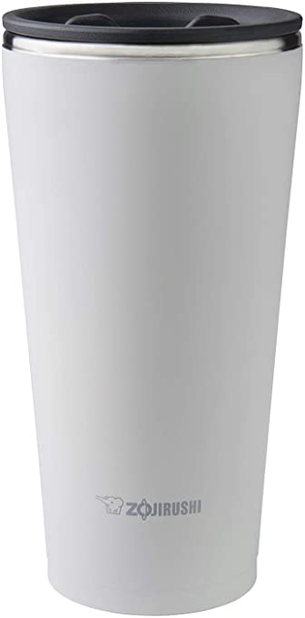 Zojirushi Stainless Vacuum Insulated Tumbler, 15-Ounce, White