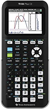 Texas Instruments ti-84 Plus Ce Color Graphing Calculator, Black