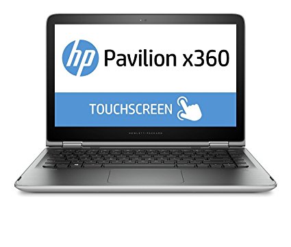 HP Pavilion x360 13.3 Inch Touchscreen Premium Flagship Laptop (Intel Core i3-6100U 2.3GHZ, 4GB RAM, 500GB Hard Drive HD Webcam, Windows 10 Home) (Certified Refurbished)