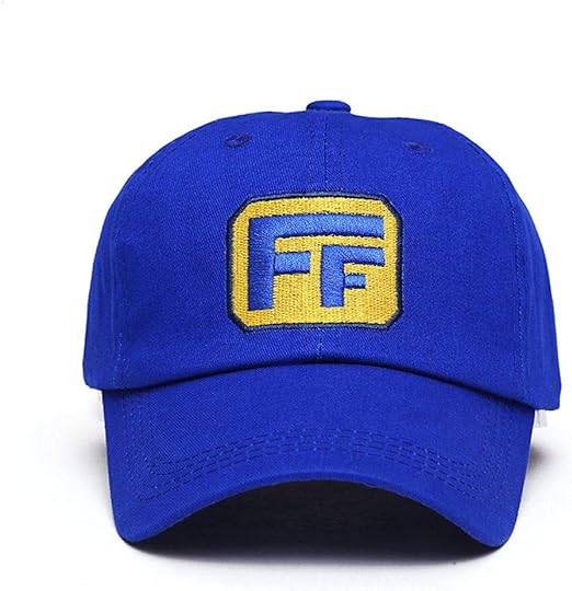 Fix It Felix Hat Adult Baseball Cap Adjustable Blue Embroidered Casual Headgear for Halloween Cosplay Costume Prop