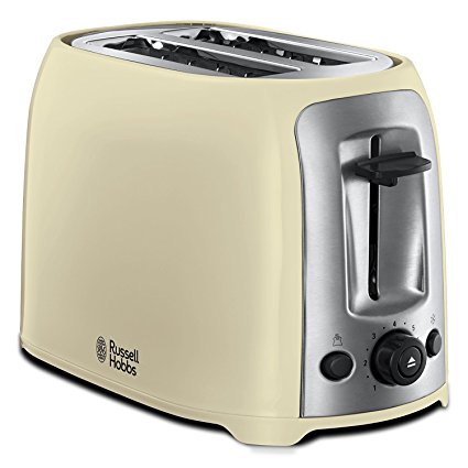 Russell Hobbs Darwin 2-Slice Toaster 23863 - Cream