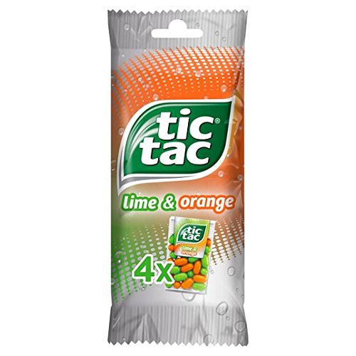 Tic Tac Lime & Orange 4 x 18g
