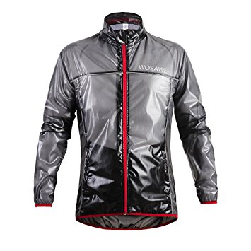 WOLFBIKE Waterproof Cycling Wind Raincoat Jacket Poncho Pants Superlight for Outdoor Sports