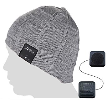 Bluetooth Beanie Music Hat ,Coeuspow Smart 4.1 Wireless Bluetooth Beanie Hat , Soft Warm Beanie Hat with Built-in Microphone and HD Stereo , Hand-free Calling & Listen to Music Outdoor in Winter