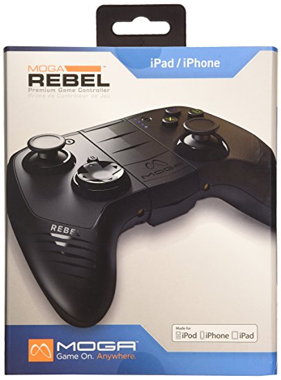 Moga Rebel Premium Apple Certified iOS Gaming Controller (iPhone/iPad) (Electronic Games/Mac)