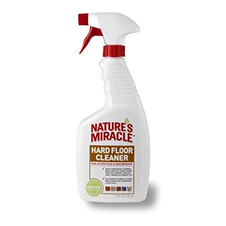 Nature's Miracle Dual Action Hard Floor Stain and Odor Remover, 24 Ounce