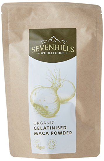 Sevenhills Wholefoods Organic Gelatinised Maca Powder 125g