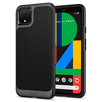 Spigen Neo Hybrid (Ver. 2) Designed for Google Pixel 4 XL Case (2019) - Gunmetal