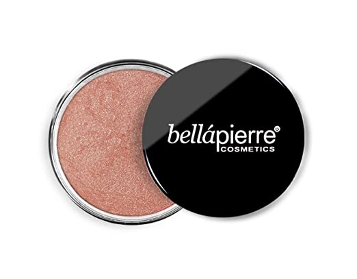 bellapierre Loose Powder Mineral Bronzer | SPF Protection | Beautifully Warms and Enhances Skin Tone for a Sun-Kissed Look | Non-Toxic and Paraben Free Formula | Peony - 0.3 Oz