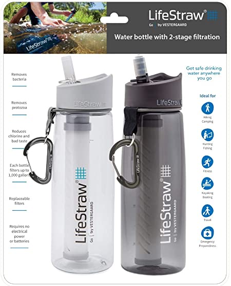 LifeStraw Go Water Filter Bottles