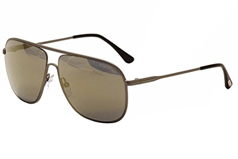 Tom Ford Sunglasses TF 451 Dominic 09C Silver 60mm