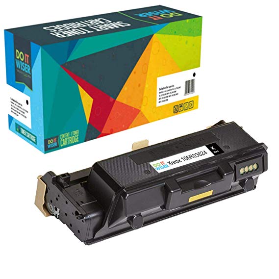 Do it Wiser 106R03624 Compatible Xerox WorkCentre 3335 3345 Phaser 3330 Toner - 106R03623-15,000 Pages