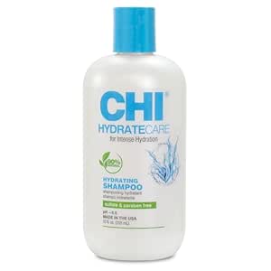 CHI HydrateCare Hydrating Conditioner, Balances Hair Moisture and Protects Against Damage and Hair Breakage, Sulfate, Paraben, & Cruelty-Free, 12 Oz