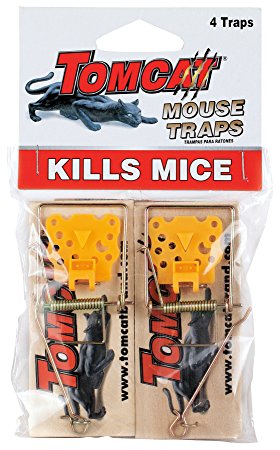 Tomcat Wooden Mouse Traps, 4-Pack (Not Sold in AK)