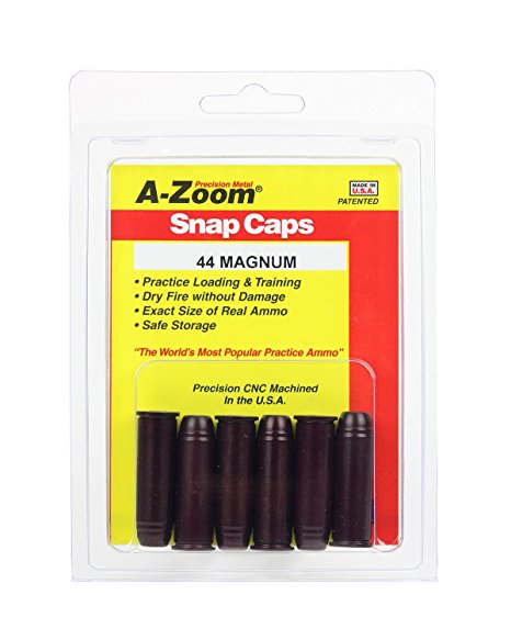 A-Zoom 44 Magnum Snap Caps (6 Pieces)