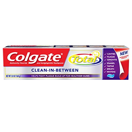 Colgate Total Toothpaste, Clean-in-Between, 5.8 Ounce