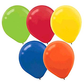 American Greetings Bright Colors Latex Balloons | Pack of 15 |  Party Decor