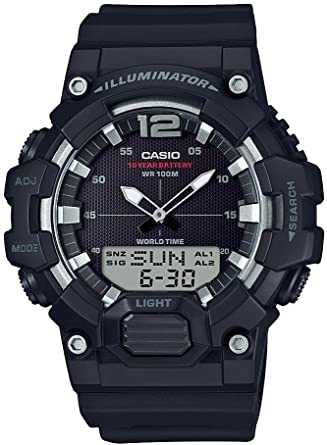 Casio Men's HDC-700-1AVCF Classic Analog-Digital Display Quartz Black Watch