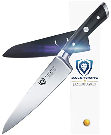 Dalstrong Chef's Knife - Gladiator Series - German HC Steel - 7" w/Sheath