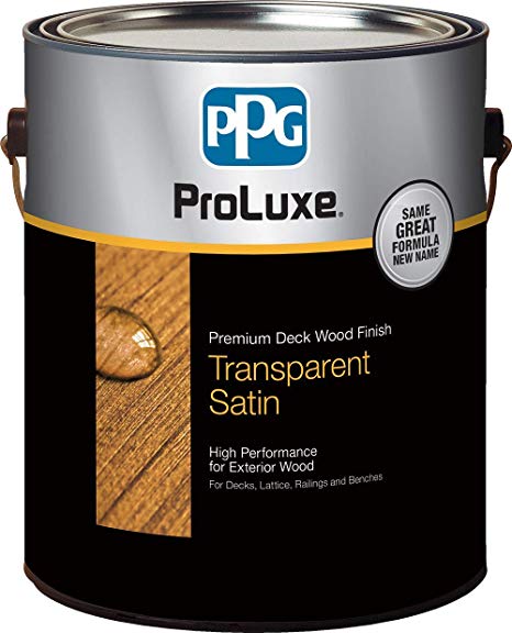 PPG ProLuxe Premium Deck Wood Finish, 1 Gallon, 078 Natural