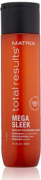 Total Results Mega Sleek Shampoo with Shea Butter for Smoothing Hair