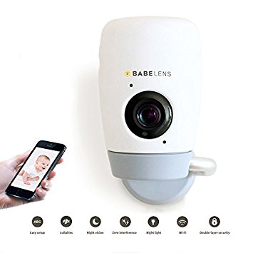Pod-8 Babelens - A Wi-Fi Baby Monitor & Indoor SmartCam, Allows Modern Parents Stay Remotely Connected to Babies Day and Night