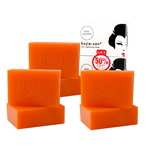 Kojie San Skin Lightening Soap 135g LARGE (6-Pack)