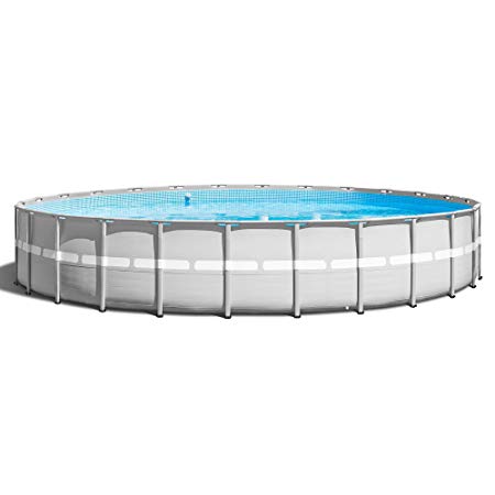 Intex 26' x 52" Ultra Frame Above Ground Swimming Pool Set with Pump & Ladder