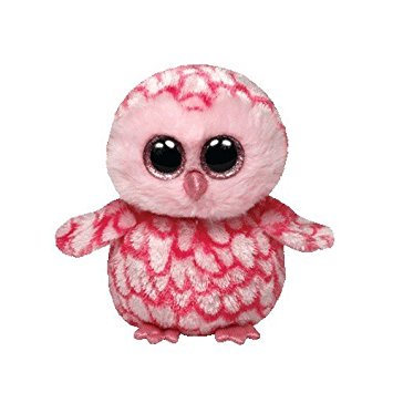 TY Beanie Boos Twiggy - Pink Owl Reg Plush