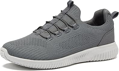 Avia Air Slip On Shoes for Men - Casual Comfortable Athletic Tennis Walking Sneakers for Men with Memory Foam - Sizes 7 to 16, Medium and Extra Wide Width - Black, Grey, Navy Blue & White Mens Shoes