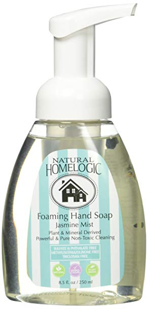 Natural HomeLogic Sulfate Free Foaming Hand Soap - 8.5 oz - No Triclosan- Jasmine Mist (1 pack)
