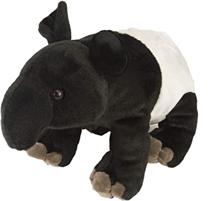 Wild Republic Tapir Plush, Stuffed Animal, Plush Toy, Gifts for Kids, Cuddlekins 12 Inches