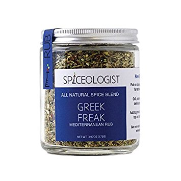 Spiceologist - Greek Freak BBQ Rub and Seasoning - Mediterranean Spice Blend