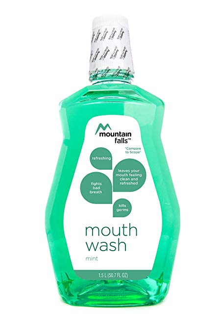 Mountain Falls Mouthwash, Mint, 1.5L