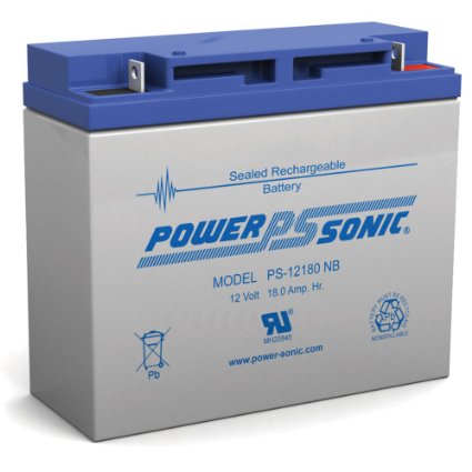 Powersonic PS-12180NB 12v 18Ah Lead Acid Battery