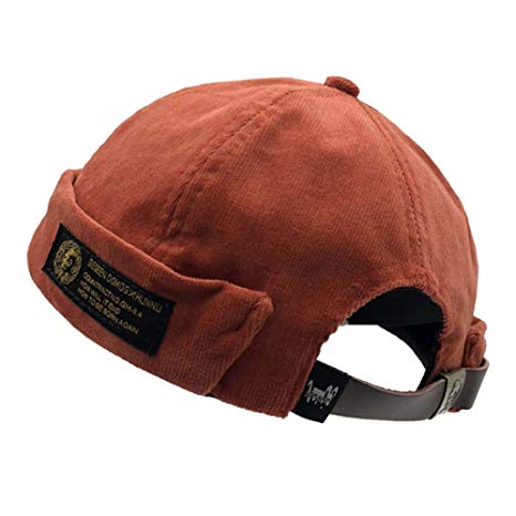 Clape Watch Cap Commando Work Beanie Corduroy Docker Leon Brimless Hat Rolled Cuff Harbour Hat