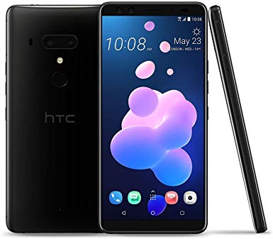 HTC U12 Plus 128GB/6GB Dual SIM - Factory Unlocked - GSM ONLY, No CDMA - International Version - No Warranty in The USA (Black)