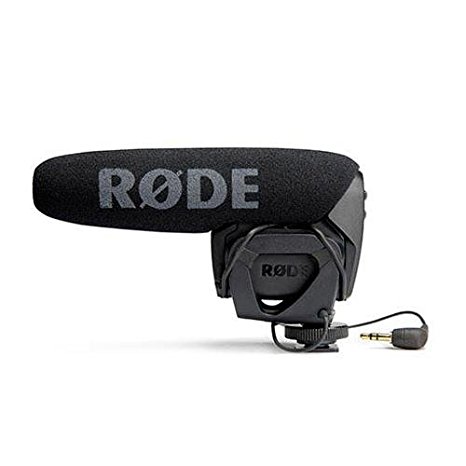 Rode Microphones VideoMic Pro Compact Shotgun Microphone, 200 Ohms - Bundle - with Deadcat VMP Furry Wind Cover for VideoMicPro