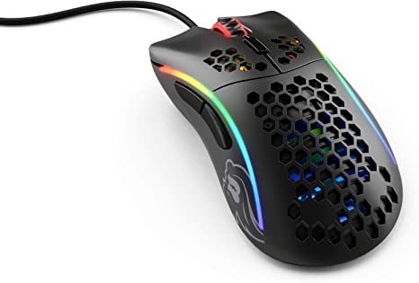 Glorious PC Gaming Race Model D- USB RGB Optical Gaming Mouse - Matte Black (GLO-MS-DM-MB)