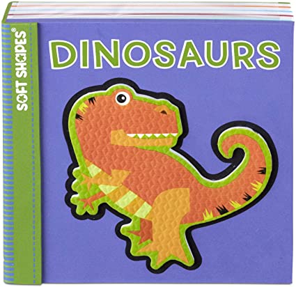 Melissa & Doug Children's Book - Soft Shapes: Dinosaurs (Foam First Puzzle Book)