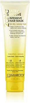 Giovanni 2chic Pineapple & Ginger Ultra-Revive Intensive Hair Mask, 5.1 Ounce